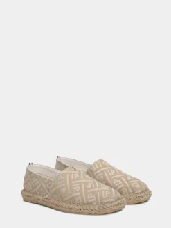 Alpercatas denim com monograma|LION OF PORCHES Cheap