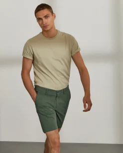 Bermudas em sarja com bolsos|LION OF PORCHES Best