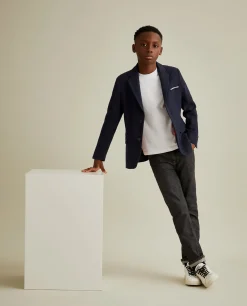 Blazer de algodão com bolsos|LION OF PORCHES Discount