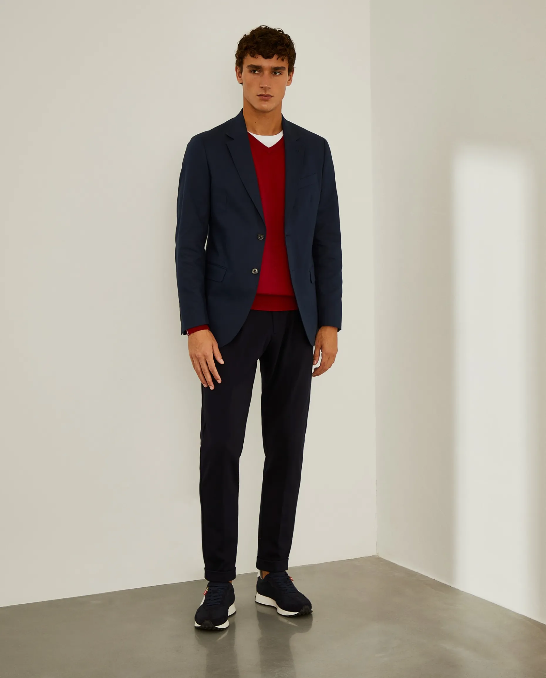 Blazer slim fit com bolsos|LION OF PORCHES Sale