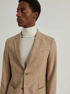 Blazer slim fit com lã|LION OF PORCHES New