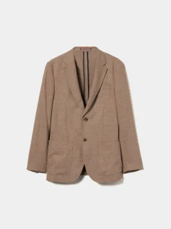 Blazer slim fit com lã|LION OF PORCHES New