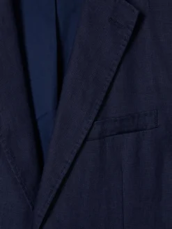 Blazer slim fit em linho|LION OF PORCHES New