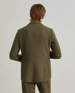 Blazer slim fit mistura de lã|LION OF PORCHES Hot