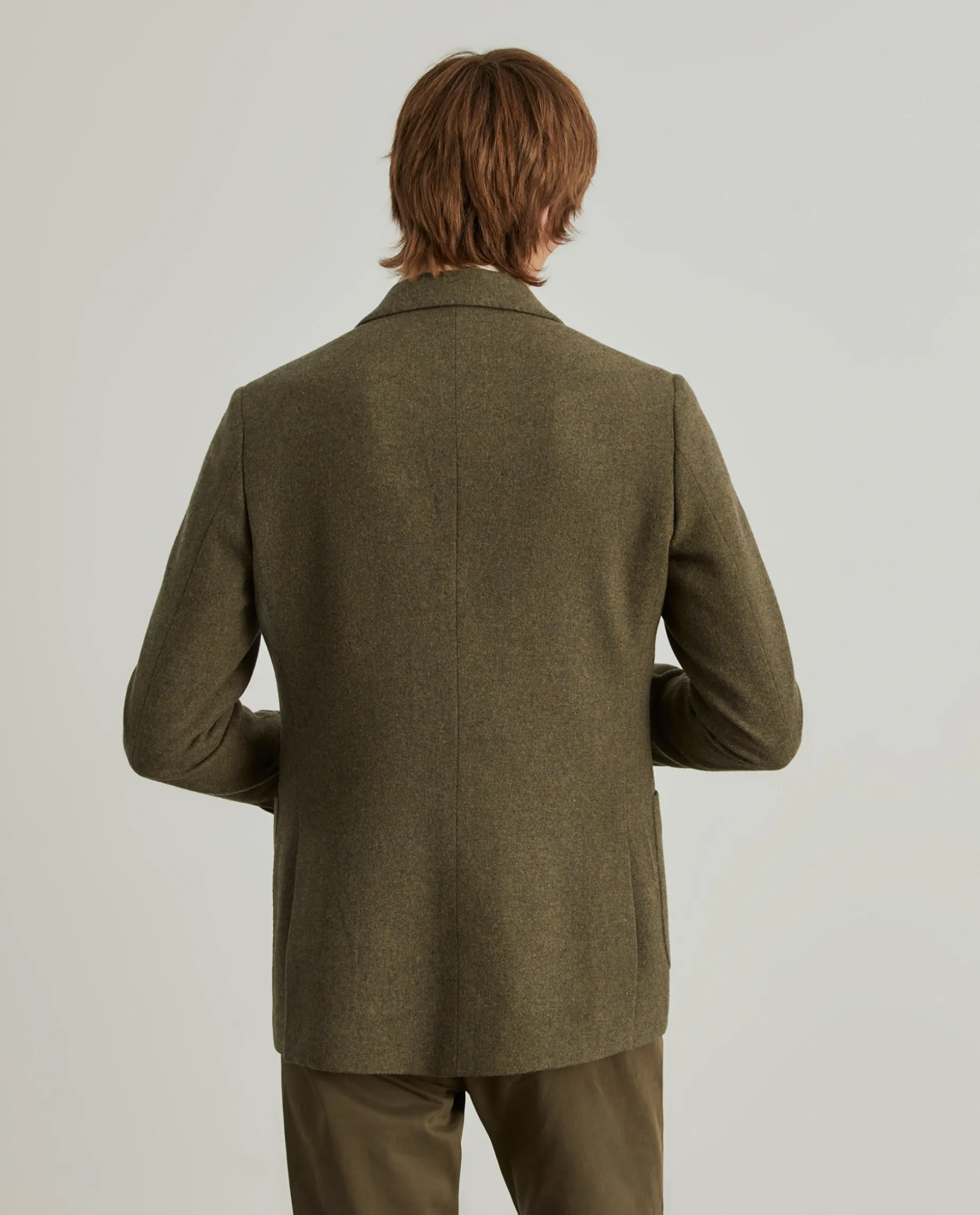 Blazer slim fit mistura de lã|LION OF PORCHES Hot