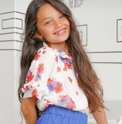 Blusa com Padrão Floral|LION OF PORCHES Best