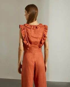 Blusa curta folhos|LION OF PORCHES Cheap