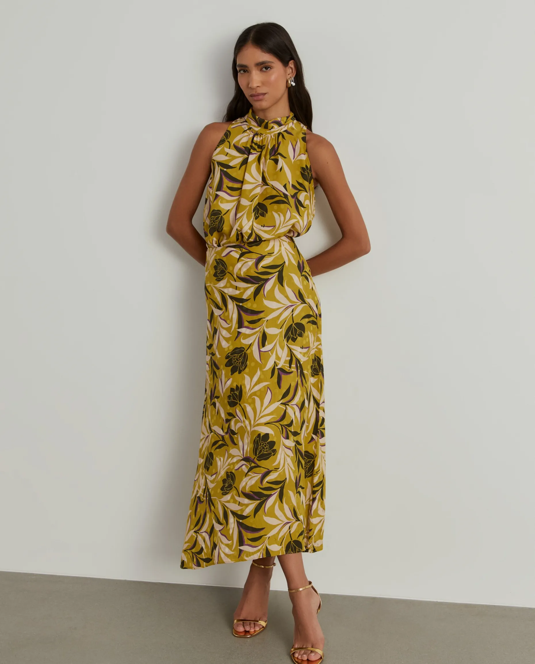Blusa tropical sem mangas|LION OF PORCHES Online