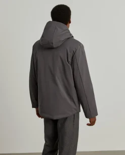 Blusão acolchoado com capuz|LION OF PORCHES Fashion