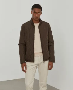 Blusão acolchoado repelente à água|LION OF PORCHES Fashion