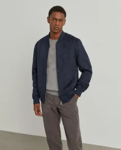 Blusão bomber efeito camurça|LION OF PORCHES Sale