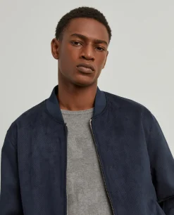 Blusão bomber efeito camurça|LION OF PORCHES Sale