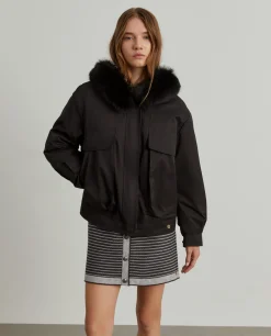 Blusão oversize com pelo|LION OF PORCHES Sale