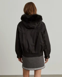 Blusão oversize com pelo|LION OF PORCHES Sale
