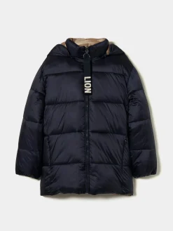 Blusão reversível acolchoado com capuz|LION OF PORCHES Outlet