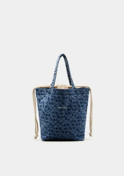 Bolsa denim com monograma|LION OF PORCHES Best