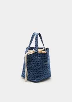 Bolsa denim com monograma|LION OF PORCHES Best