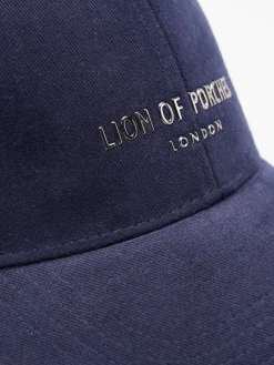 Boné de algodão com logotipo|LION OF PORCHES Discount