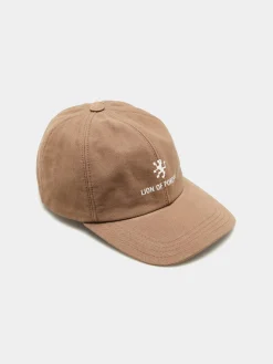 Boné de pala curva com branding na frente|LION OF PORCHES Discount