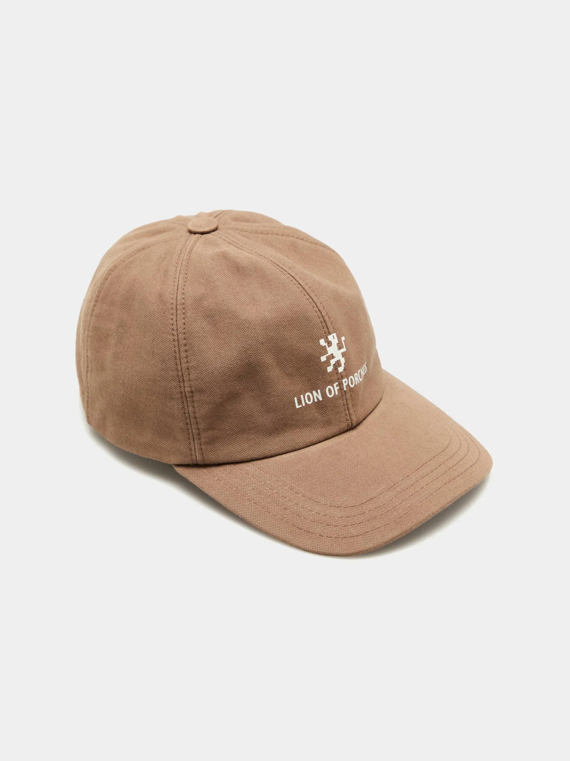 Boné de pala curva com branding na frente|LION OF PORCHES Discount