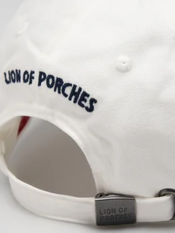 Boné em algodão com pala curva|LION OF PORCHES Cheap