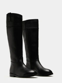 Bota de cano alto em pele|LION OF PORCHES Sale