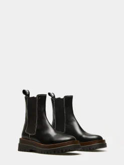 Botins chelsea em pele|LION OF PORCHES Best Sale