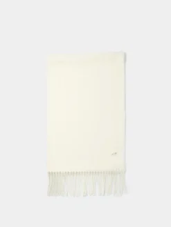 Cachecol liso com franjas|LION OF PORCHES Flash Sale