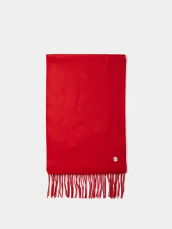 Cachecol liso com franjas|LION OF PORCHES Flash Sale