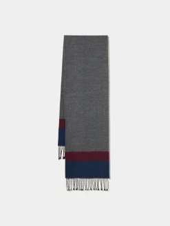Cachecol tricolor com franjas|LION OF PORCHES Online