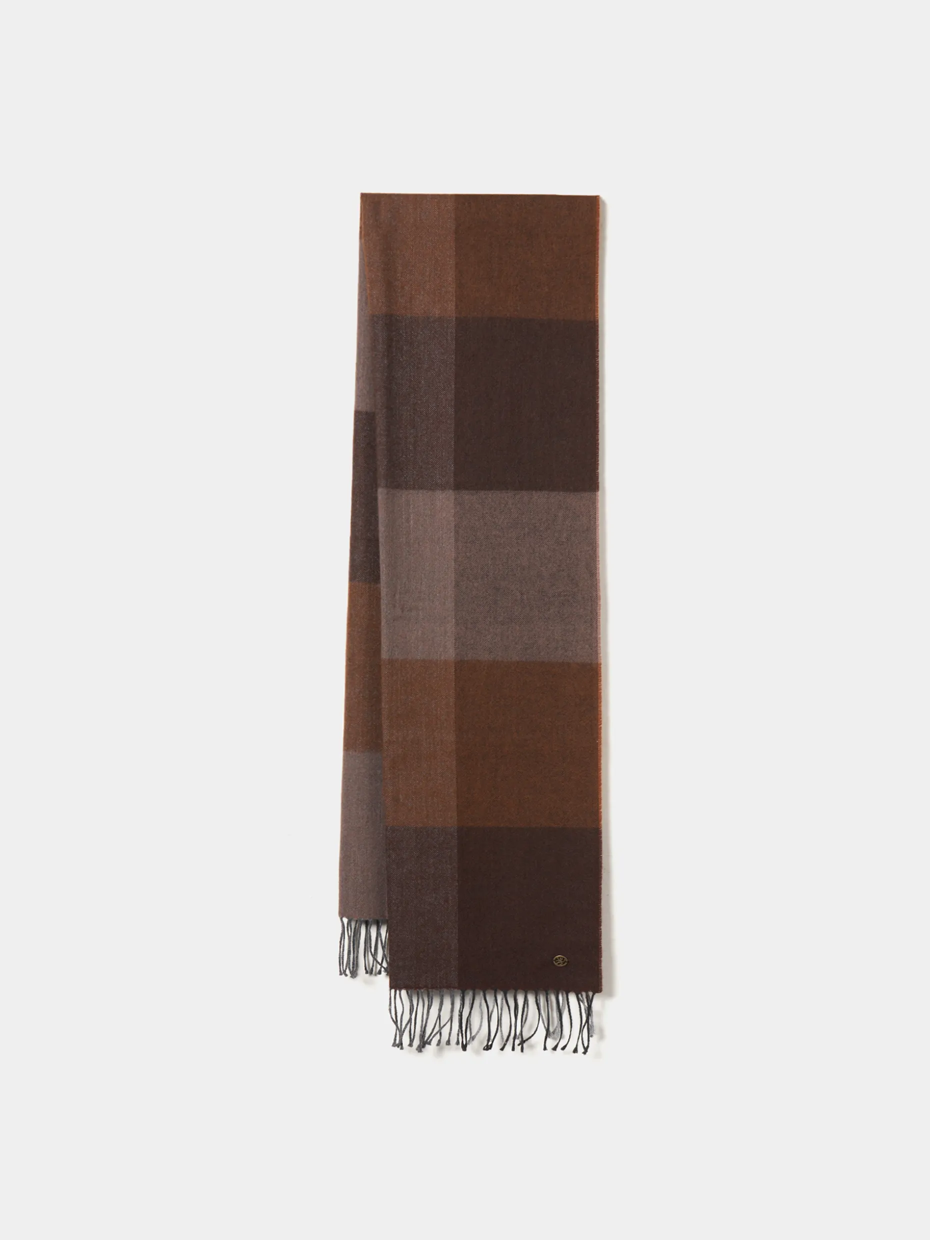 Cachecol tricolor com franjas|LION OF PORCHES Store