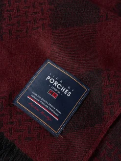 Cachecol xadrez com franjas|LION OF PORCHES Hot