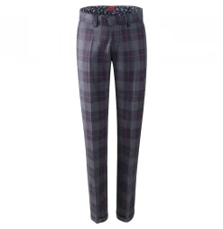 Calça Chino Xadrez|LION OF PORCHES Discount