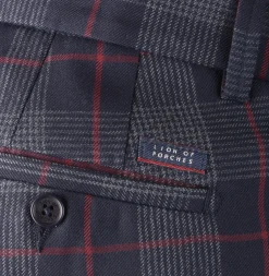 Calça Chino Xadrez|LION OF PORCHES Discount