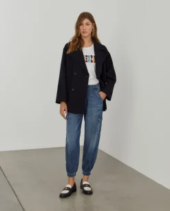Calças cargo denim|LION OF PORCHES New