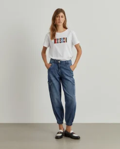 Calças cargo denim|LION OF PORCHES New