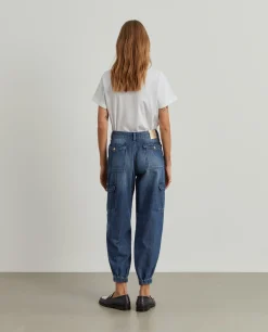 Calças cargo denim|LION OF PORCHES New
