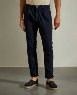 Calças Chino com pregas|LION OF PORCHES Store