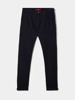 Calças Chino com pregas|LION OF PORCHES Store