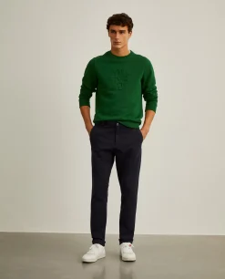 Calças chino regular fit|LION OF PORCHES Best Sale