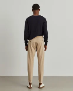 Calças chino regular fit|LION OF PORCHES Best Sale