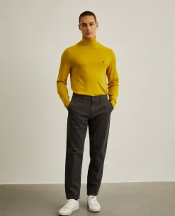 Calças chino regular fit|LION OF PORCHES Fashion