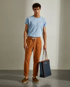Calças chino regular fit|LION OF PORCHES Clearance