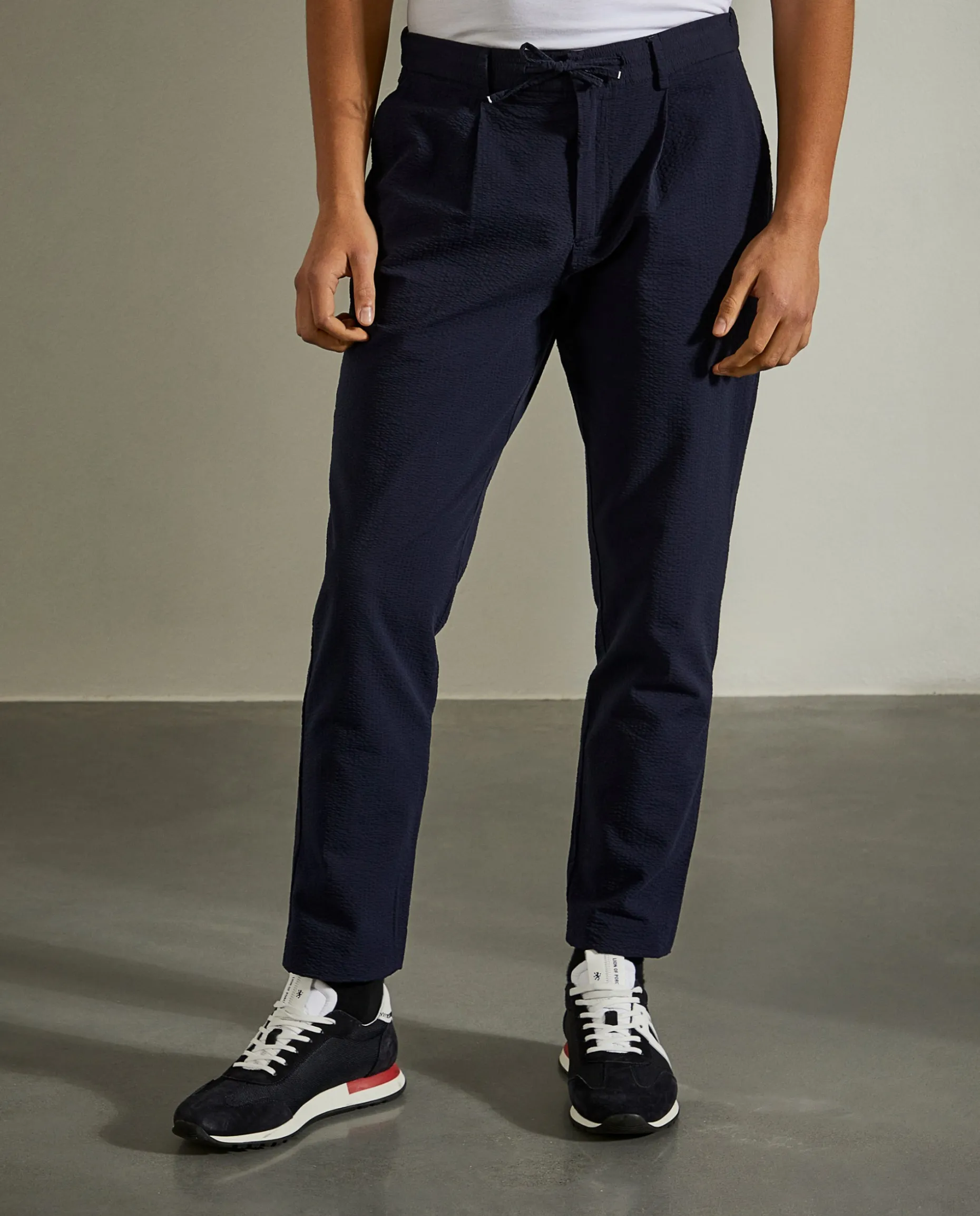 Calças chino regular fit|LION OF PORCHES Best Sale