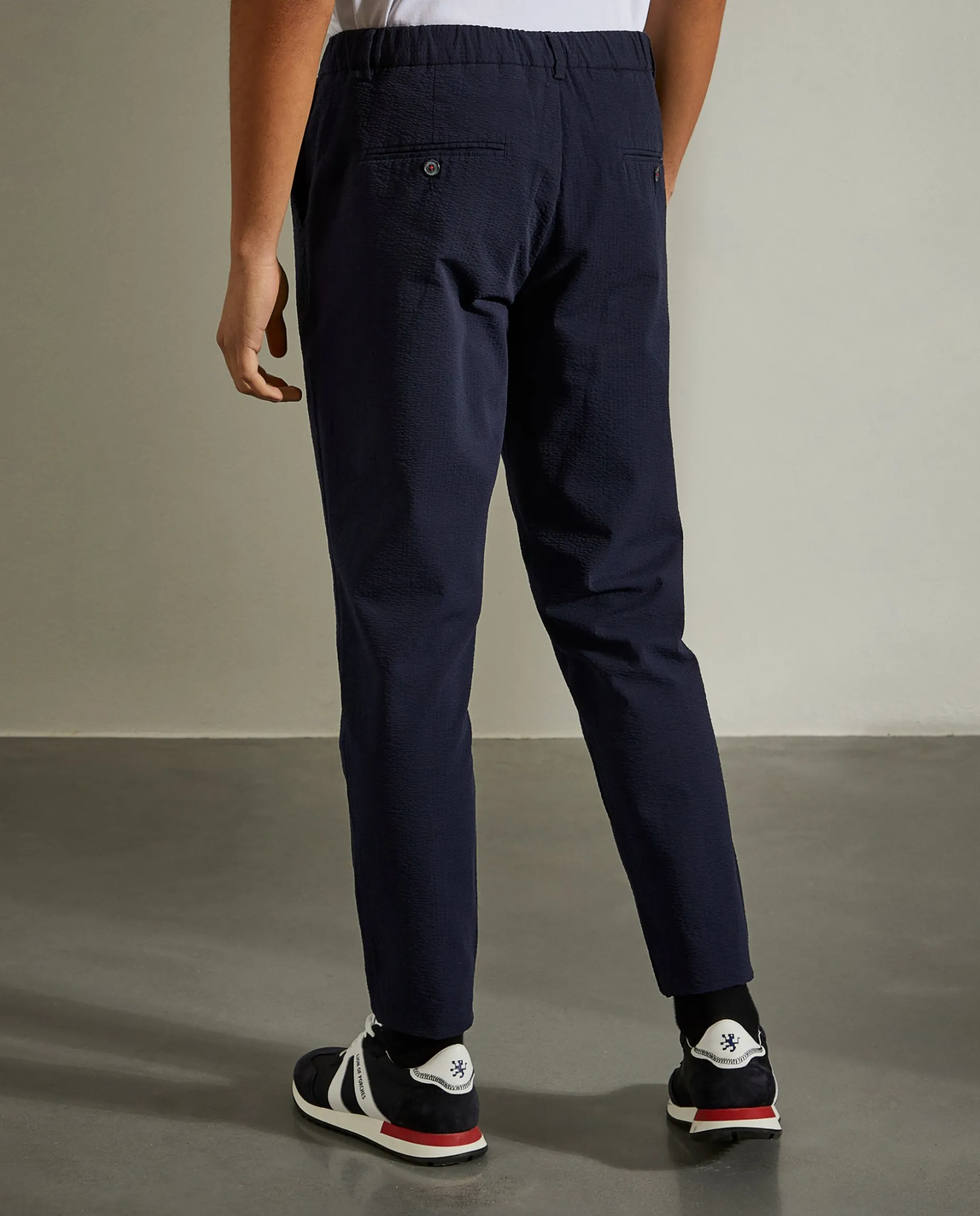 Calças chino regular fit|LION OF PORCHES Best Sale