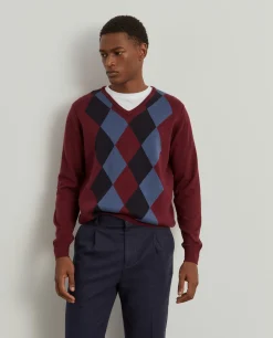 Calças chino regular fit com cordão|LION OF PORCHES Outlet
