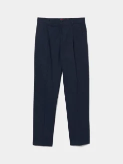 Calças chino regular fit com cordão|LION OF PORCHES Outlet