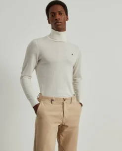 Calças chino regular fit em veludo|LION OF PORCHES Fashion
