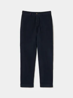 Calças chino regular fit em veludo|LION OF PORCHES Sale
