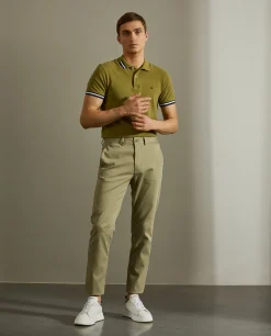 Calças chino slim fit|LION OF PORCHES Online